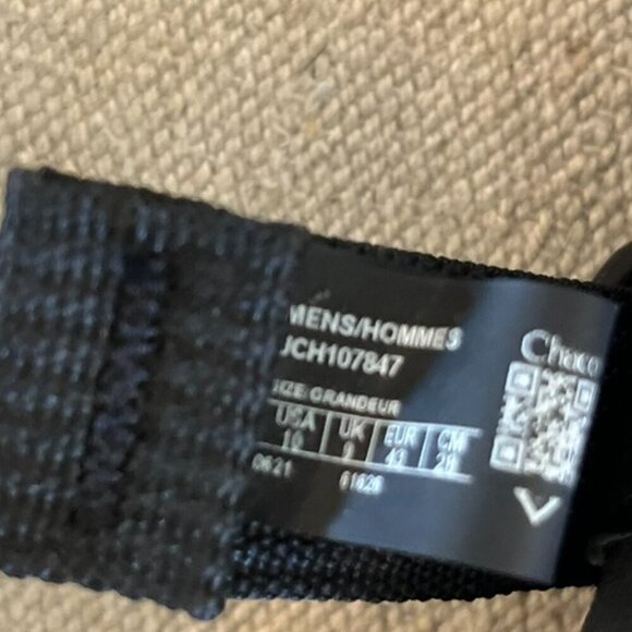 Chaco Men's Black Lowdown Outdoor Summer Beach Sandals Sz 10 - Picture 5 of 9